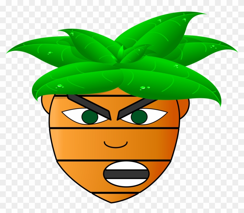 This Free Icons Png Design Of Carrot Man - Cartoon Carrot Clipart