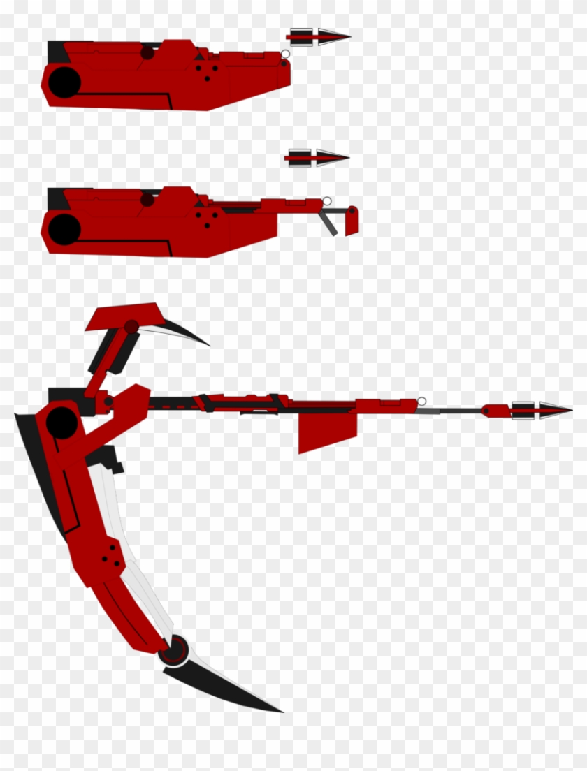 An Error Occurred - Crescent Rose Ruby Rose Gun Clipart #3139119