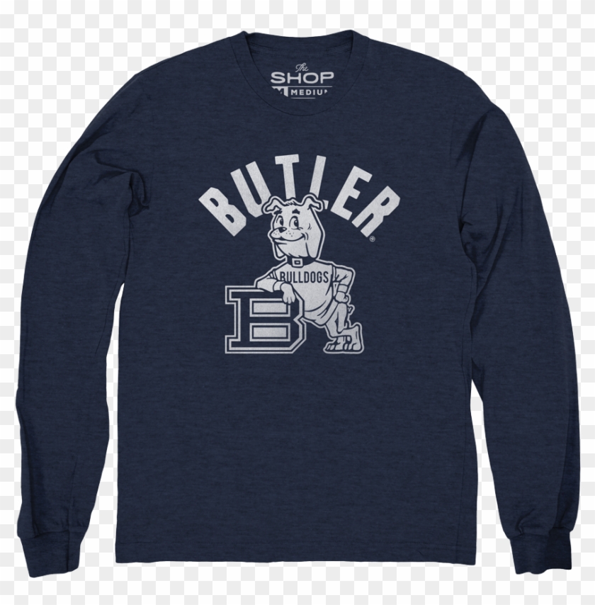 Butler 1970's Long Sleeve - Long-sleeved T-shirt Clipart