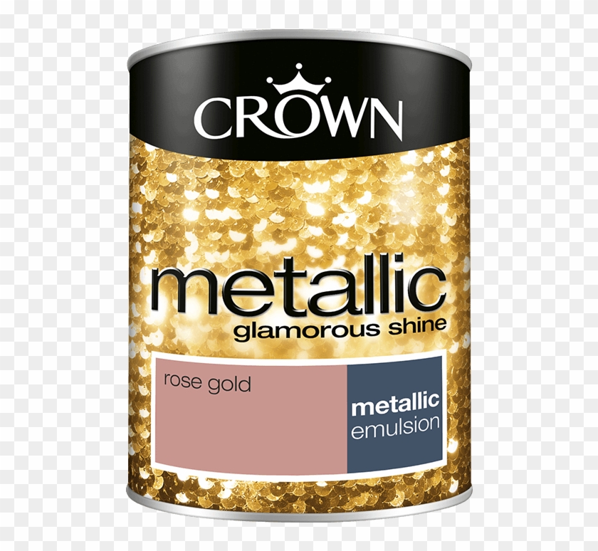 Featuring Paint Crown Fashion Wall Metallc Rose Gold - Gold Feature Wall Paint Clipart