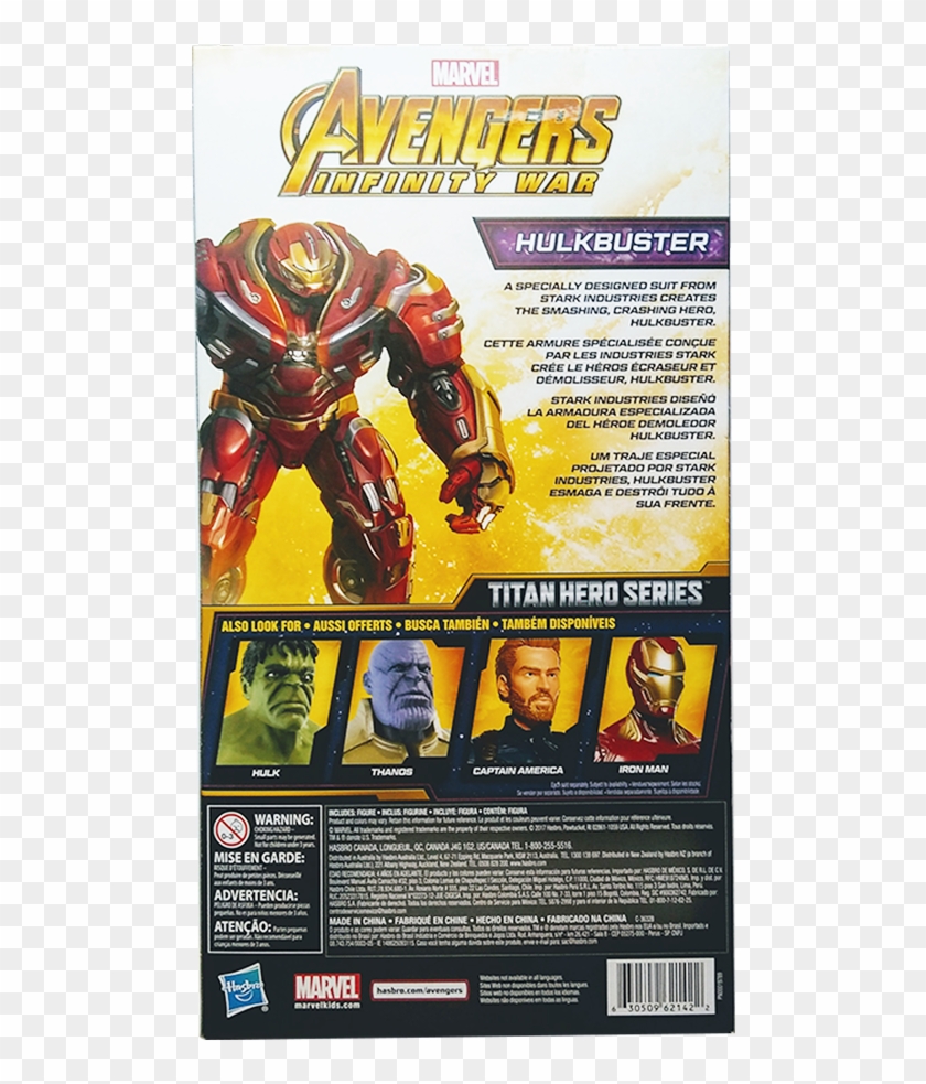 Avengers Marvel Infinity War Titan Hero Series Hulkbuster - Iron Man Clipart #3140154