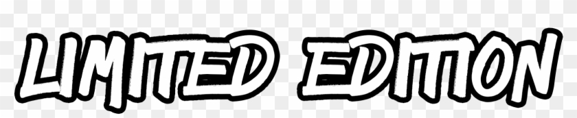 Limited Edition Png - Limited Edition Text Png Clipart