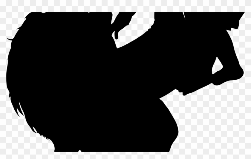Mom And Baby Silhouette Clipart