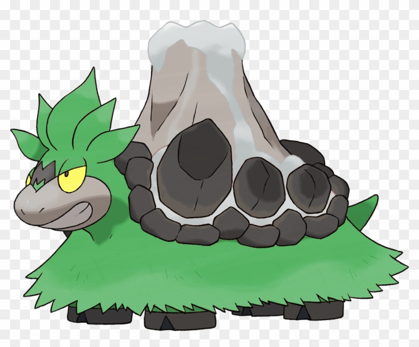 I Recolored Mega Camerupt In The Style Of The Grinch - Pokemon Mega Camerupt Clipart #3140660