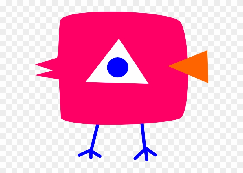 Pink Bird Svg Downloads Design Download Vector Clip - Clip Art - Png Download