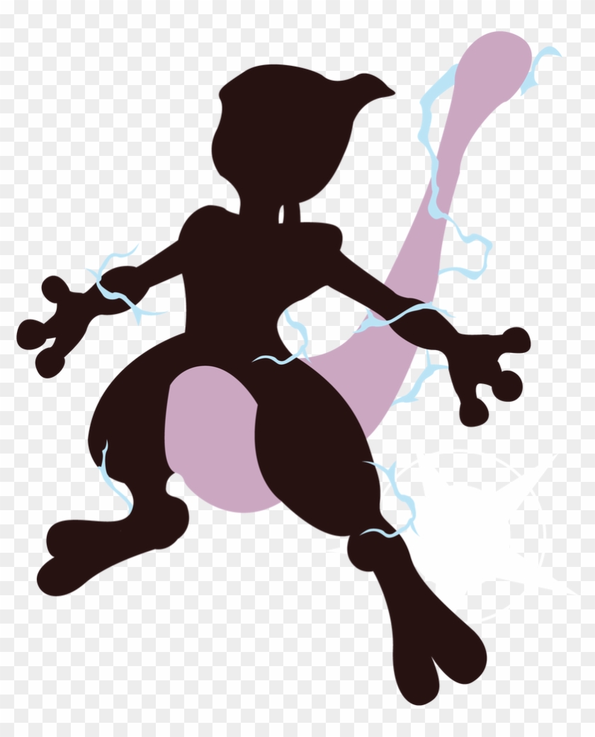 Mewtwo Smash 4 Png - Mewtwo Smash 4 Art Clipart #3140792