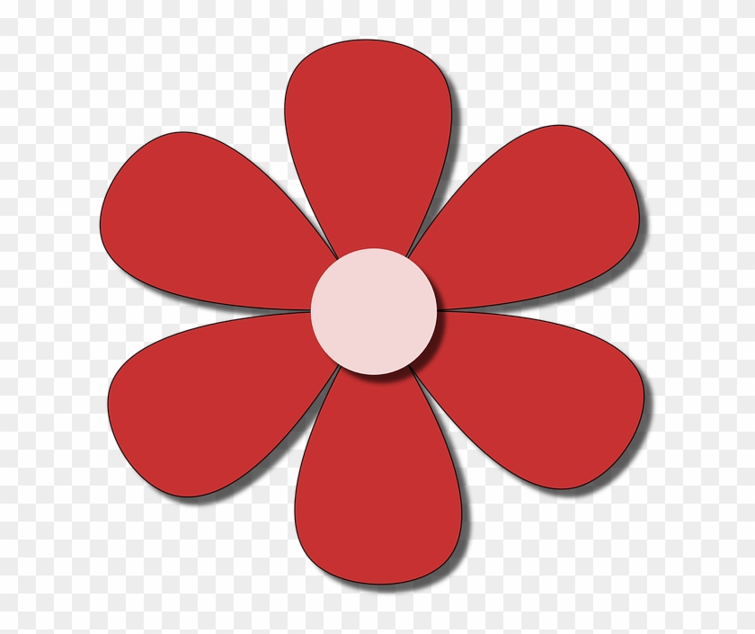 Flor Vermelha Png - Clinic Signs Clipart