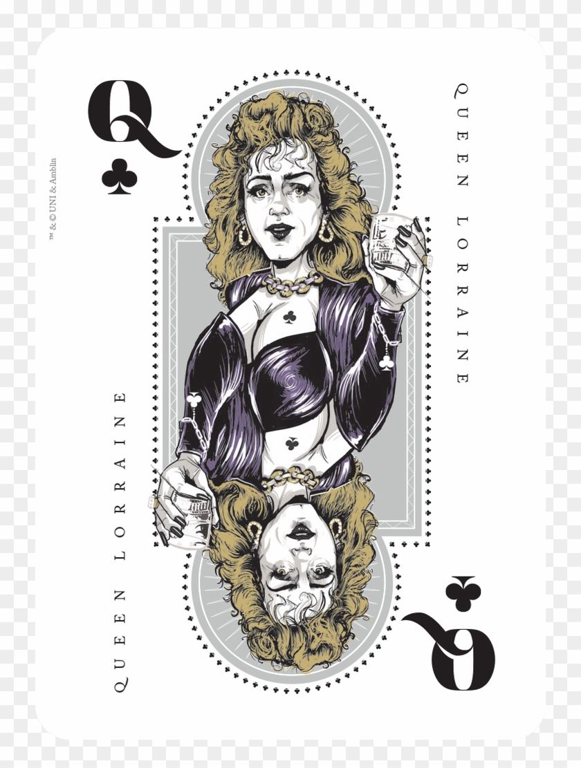 Biff Tannen's Pleasure Paradise Playing Cards From - Playing Card Clipart