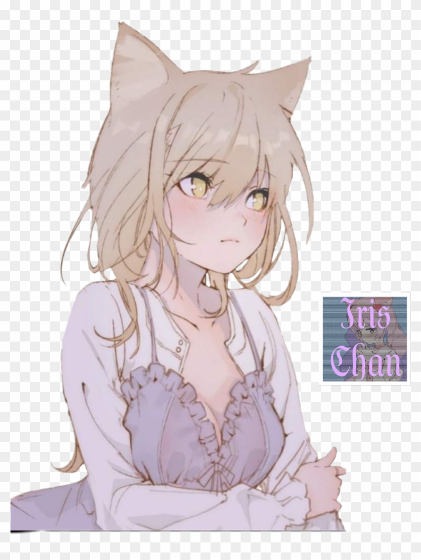 #neko #tyan #anime #png #cat #kawaii # Аниме #неко - Imagenes Anime De Chicas Neko Clipart