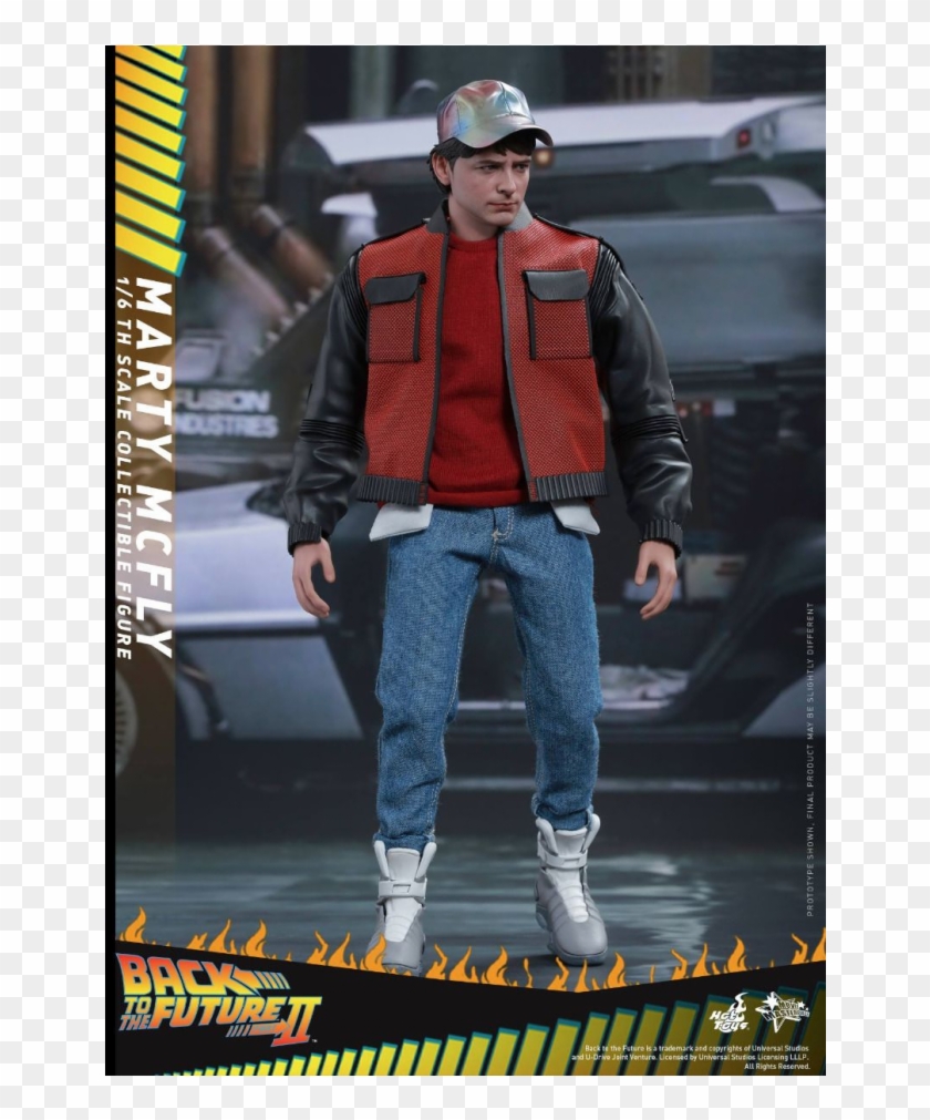 Ritorno Al Futuro / Back To The Future Marty Mc Fly - Hot Toys Marty Mcfly Clipart