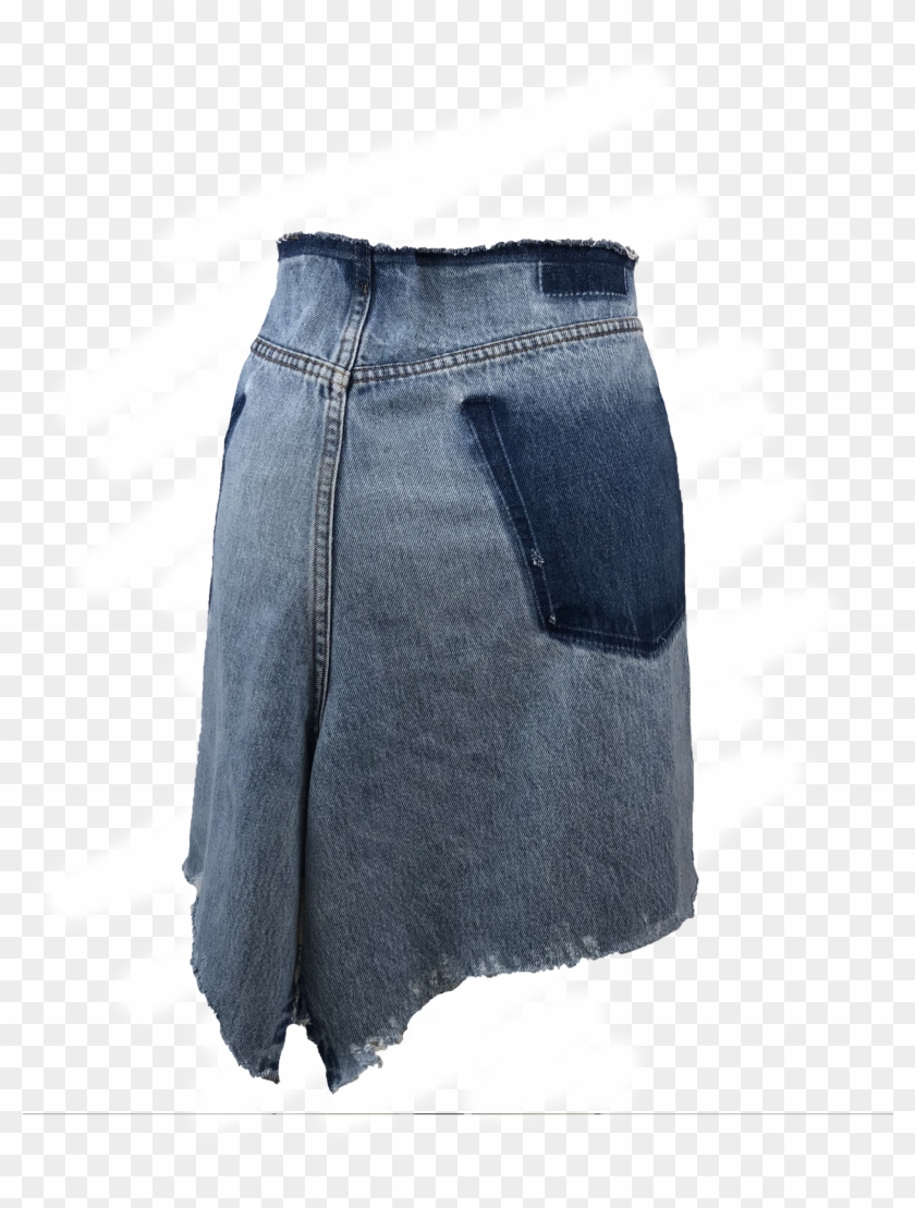 Jeans Skirt Png - Pocket Clipart #3141914