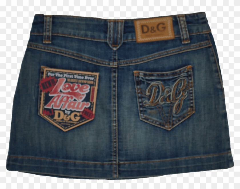 Jeans Skirt Png - Pocket Clipart #3141940