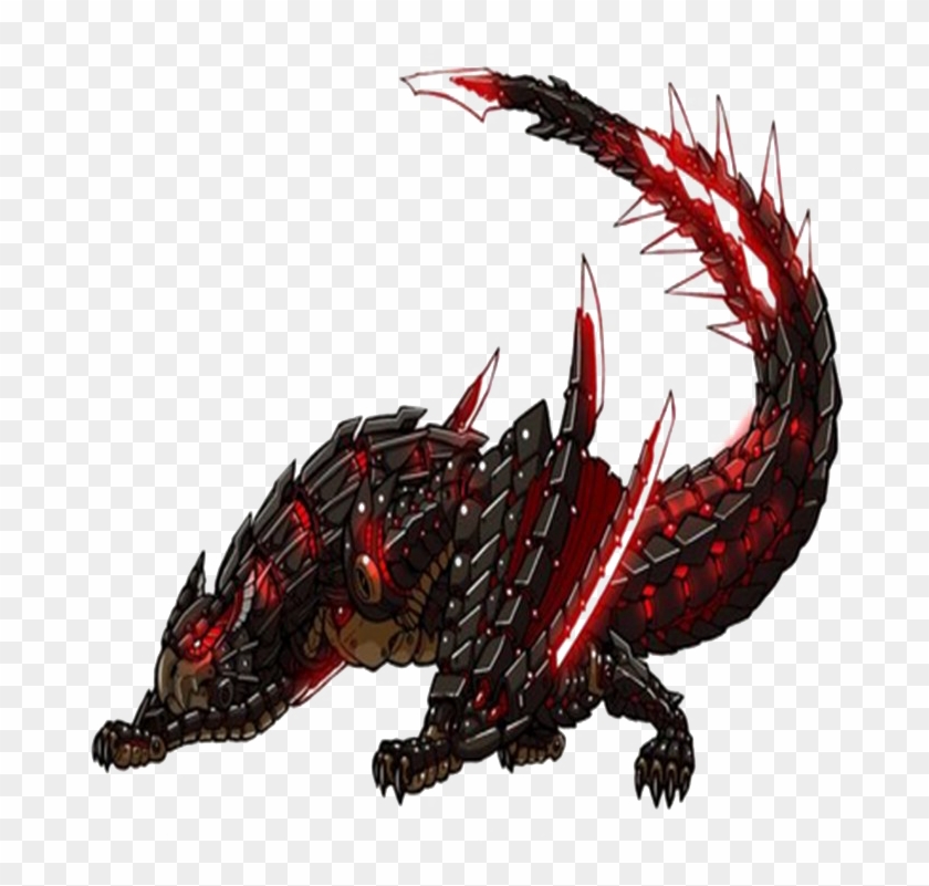 Robotic Dragon Transparent Image - Nargacuga Monster Hunter World Clipart