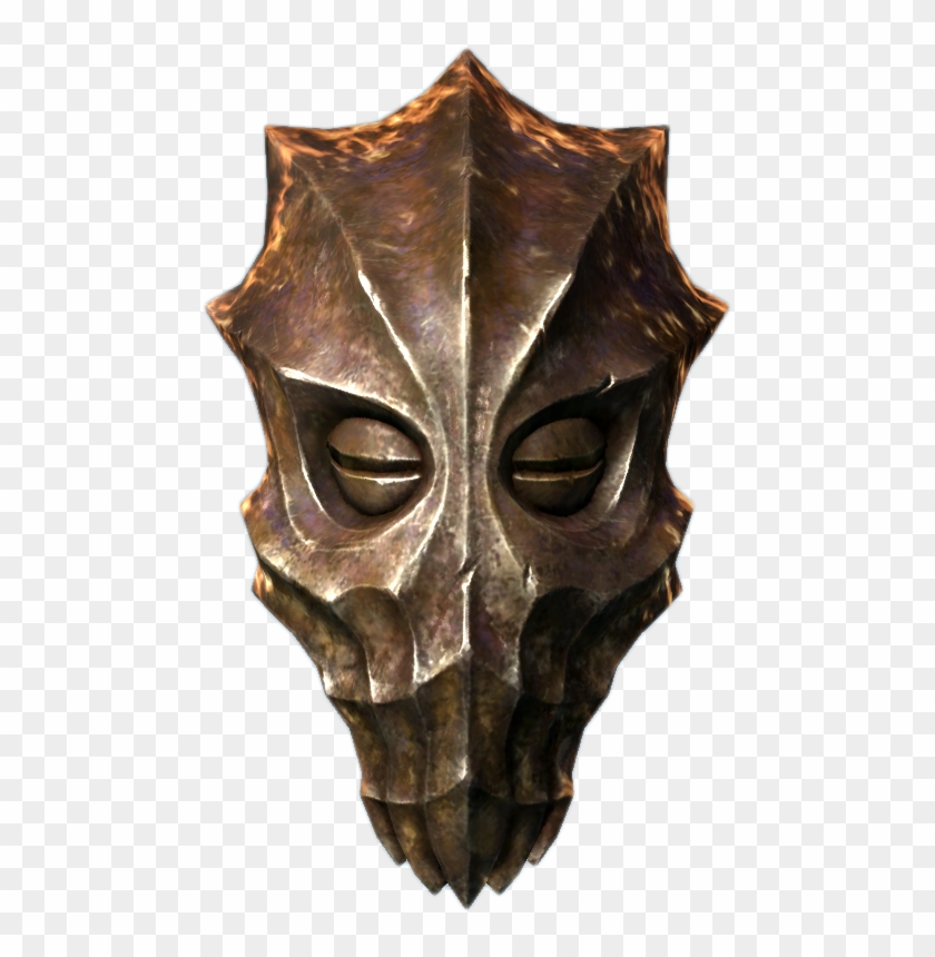 Dragon Priest Mask Skyrim Dragon Priest Masks, Dragon - Dukaan Mask Clipart #3142360