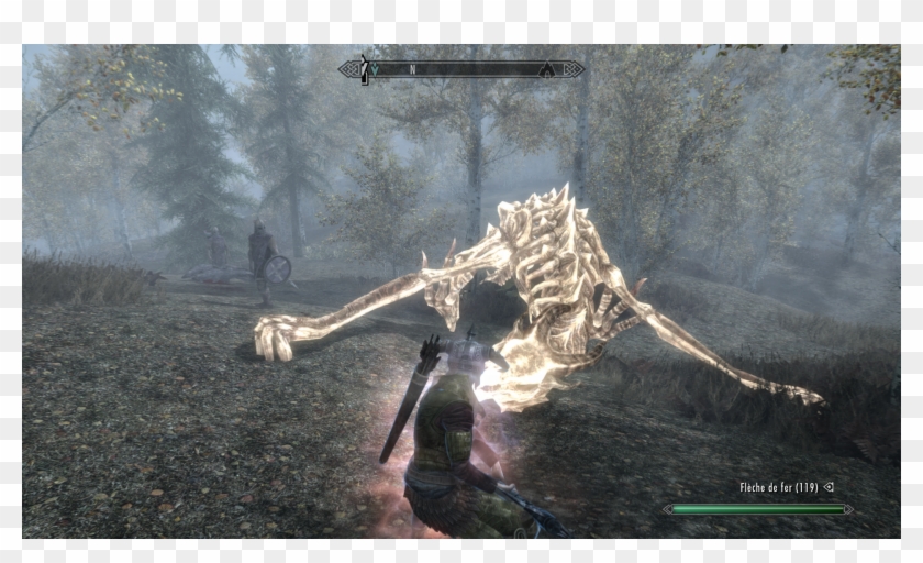 Skyrim Special Edition Tueur De Dragon - Pc Game Clipart