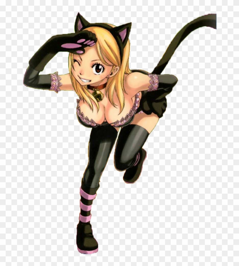 About Lucy Heartfilia - Fairy Tail Lucy Neko Clipart #3142528