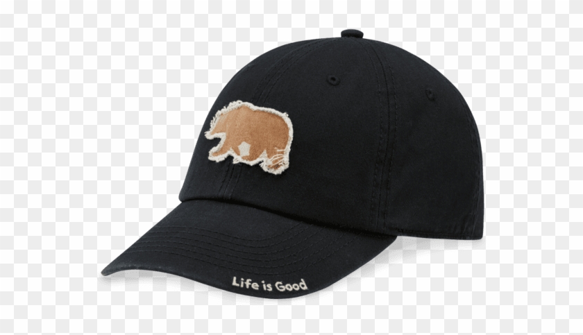 Life Is Good Tattered Wander Bear Unisex Chill Cap - Baseball Cap Clipart #3142841