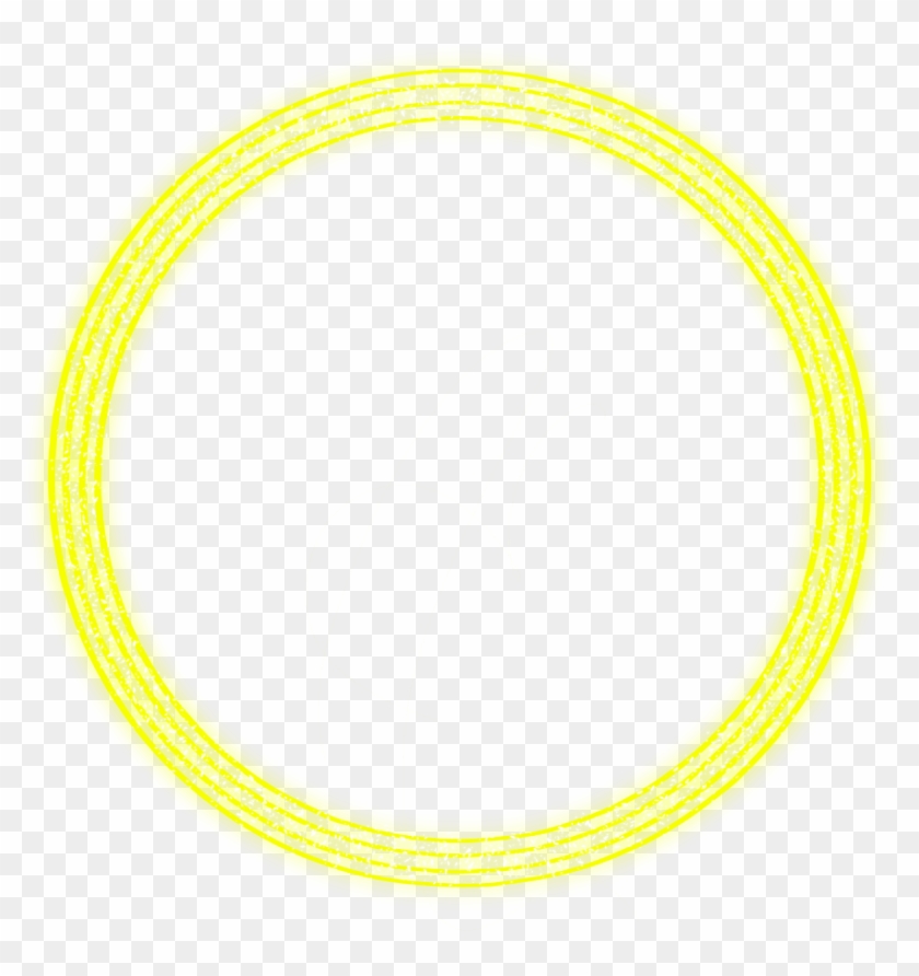 #neon #round #yellow #freetoedit #circle #frame #border - Μαιανδροσ Clipart #3143182