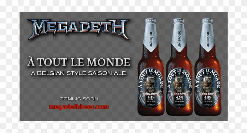 Megadeth A Tout Le Monde Beer - À Tout Le Monde Beer Clipart #3143331
