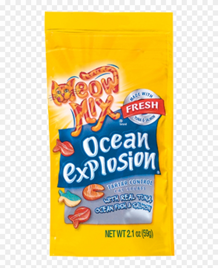 Meow Mix Ocean Explosion Clipart #3144258