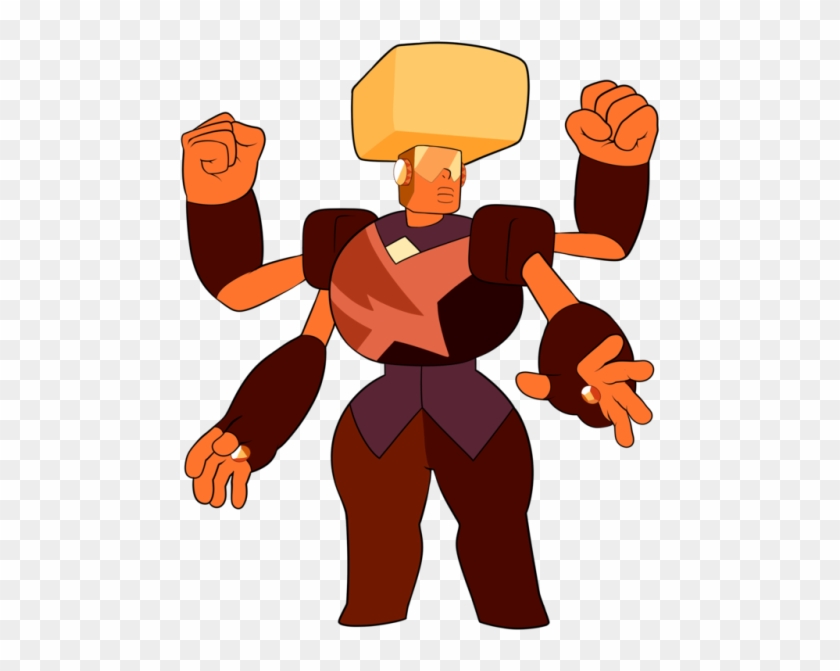Gemcrust Steven Universe Garnet Topaz Gem Fusion Botryogen - Garnet And Topaz Fusion Clipart