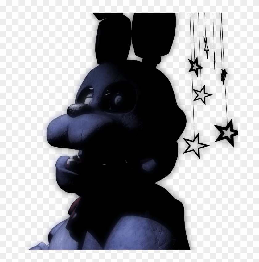 Transparent Fnaf Ender - Fnaf 1 Bonnie On Stage Clipart #3145143