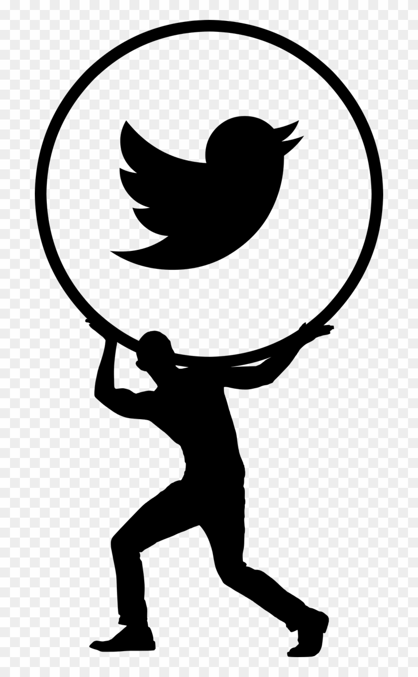 Twitter Logo Icon Png Black , Png Download - Maroon Twitter Logo Png Clipart #3145850