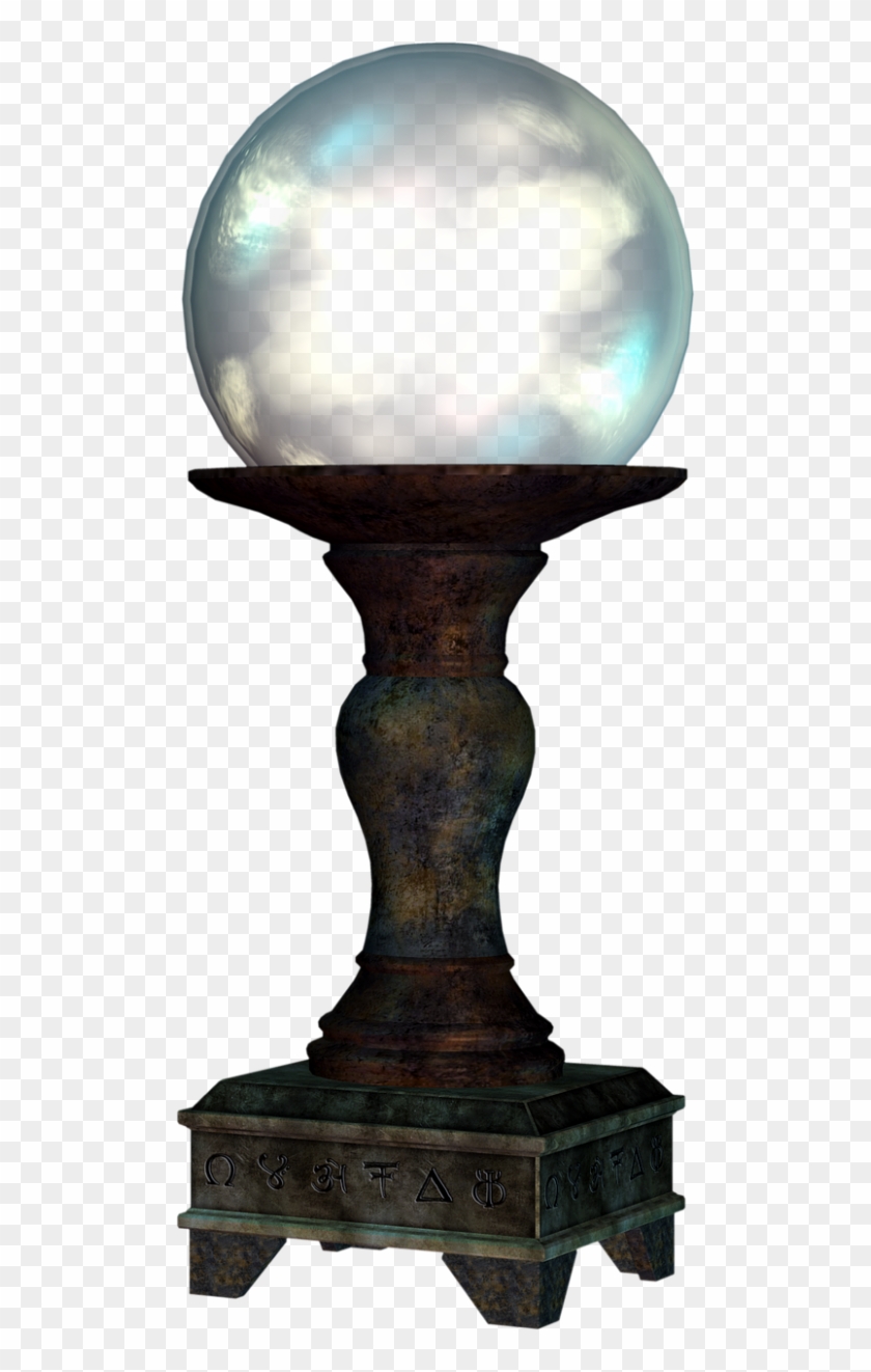 Orb On A Pedestal Clipart