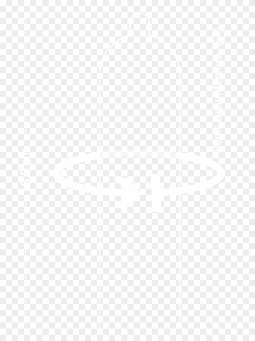 My - Size49 - Johns Hopkins Logo White Clipart