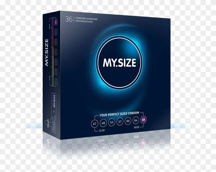 Size Condoms In 7 Sizes - Kondom 47mm Clipart
