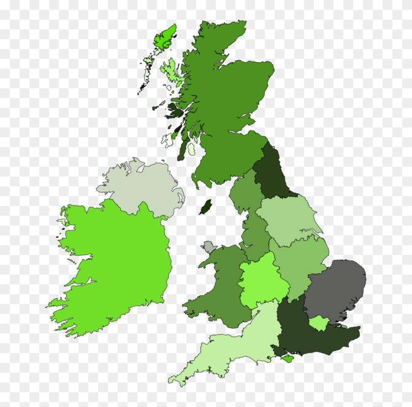 Uk Map Vector Free Clipart