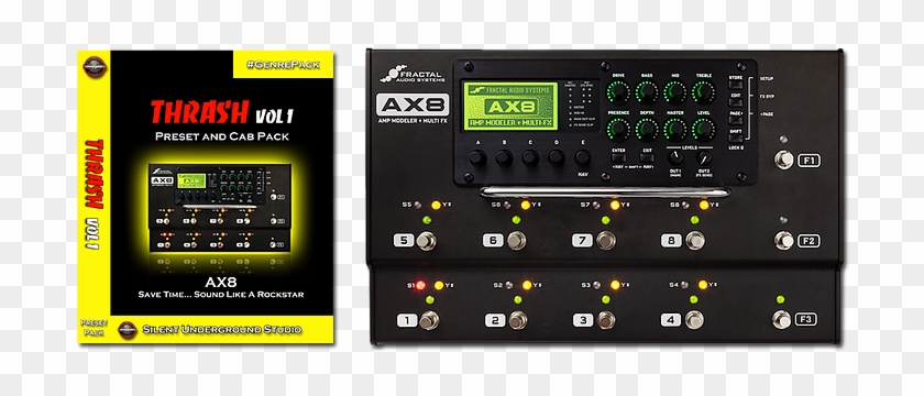 Ax8 Presets Fractal Audio Systems - Fractal Audio Ax8 Clipart #3148831
