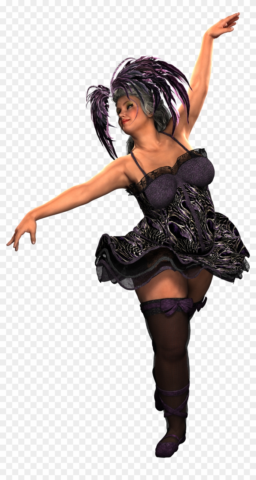 Big Girl Woman Ballerina Dancer 1591692 - Girl Clipart #3149034