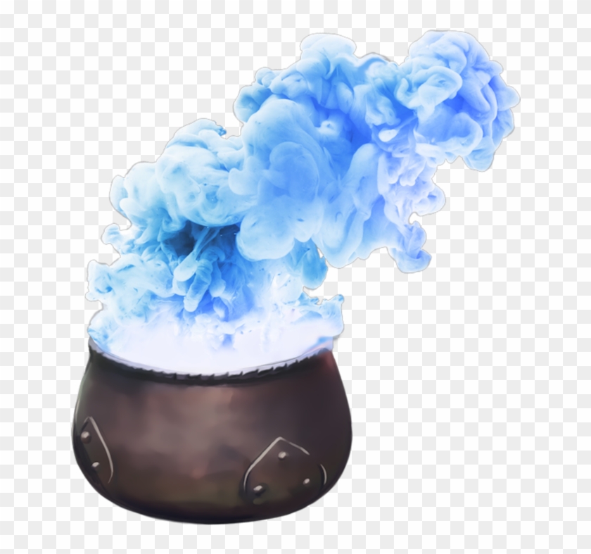 ##ftestickers #witch #sorcery #smoke #cauldron - Moth Orchid Clipart