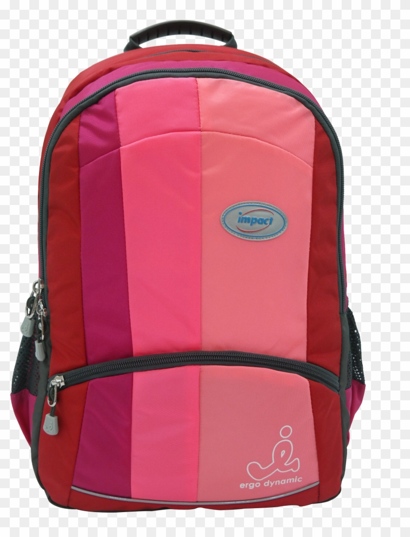Impact Ergonomic Backpack Ipeg-130 Pink Clipart #3149096