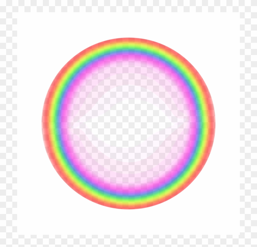 휘핑 Rainbow Png - Circle Clipart