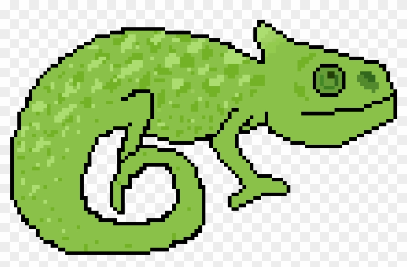 Chameleon - Cartoon Clipart
