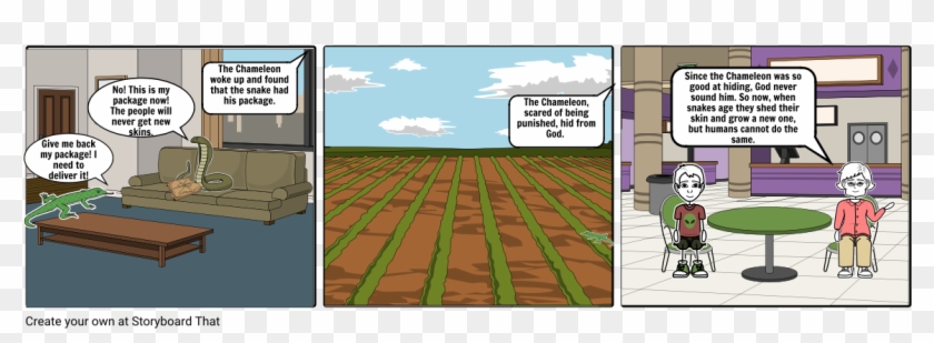 Chameleon Pt - - Cartoon Clipart