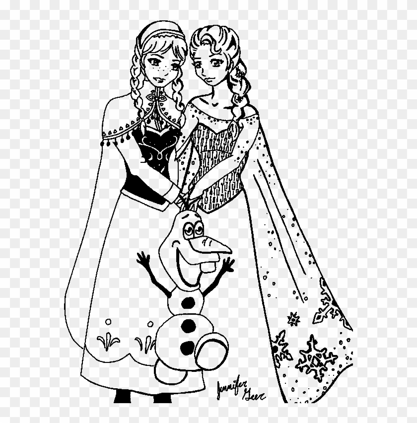 Elsa And Anna Elsa And Anna Coloring Book Kristoff Clipart