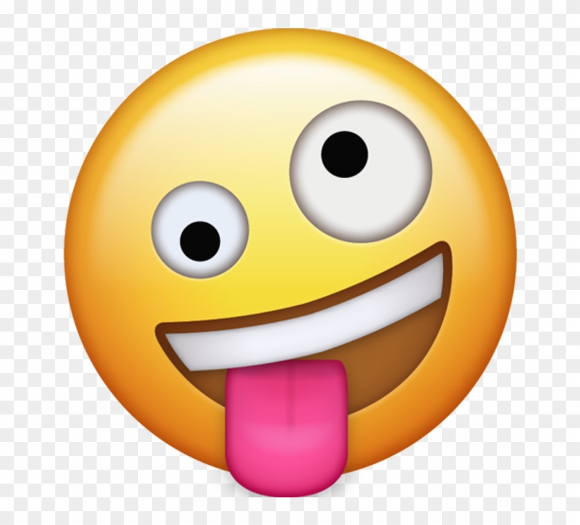 Drunk Transparent Background Image - Iphone Tongue Out Emoji Clipart