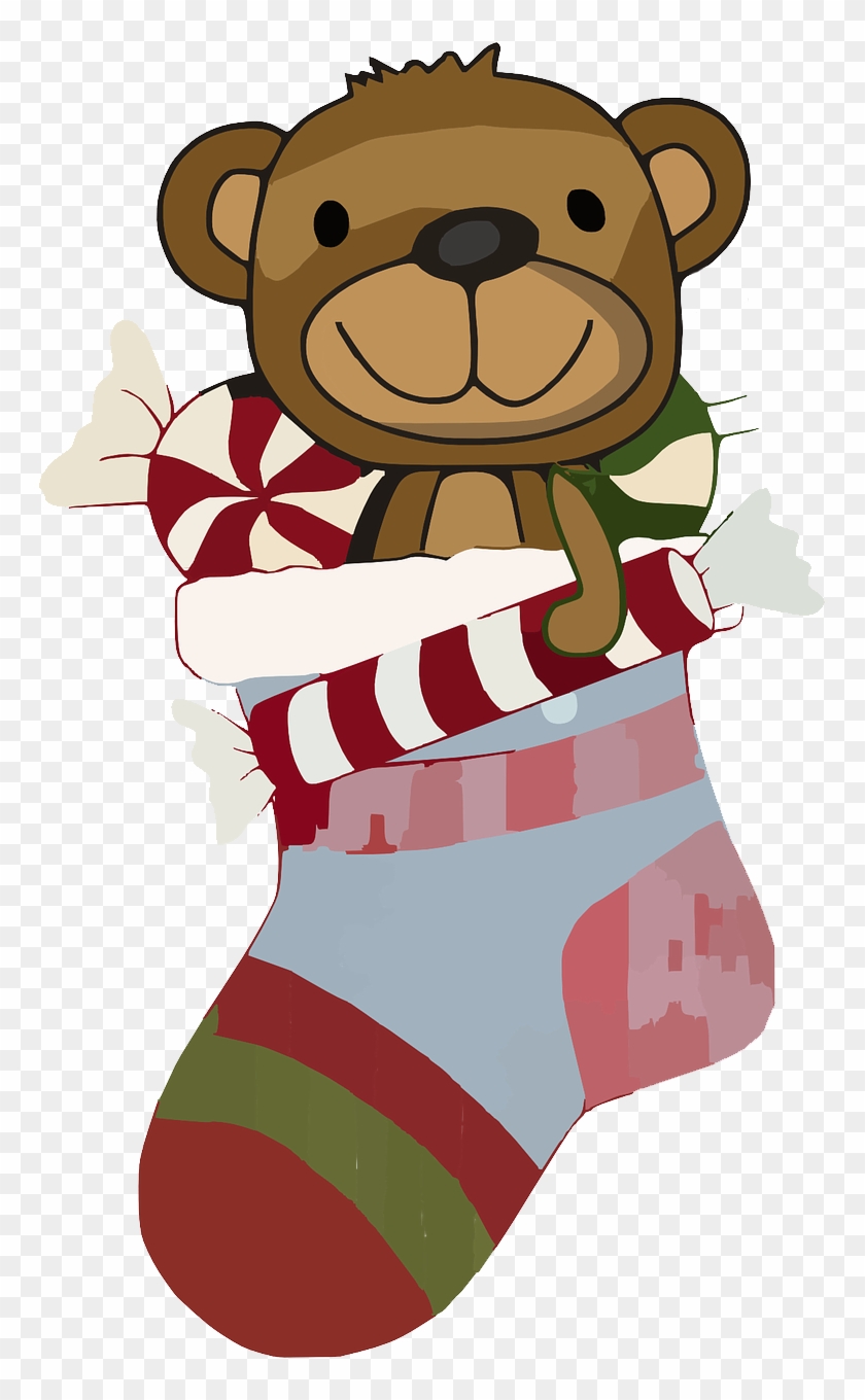 Free - ถุงเท้า คริสต์มาส Png Clipart