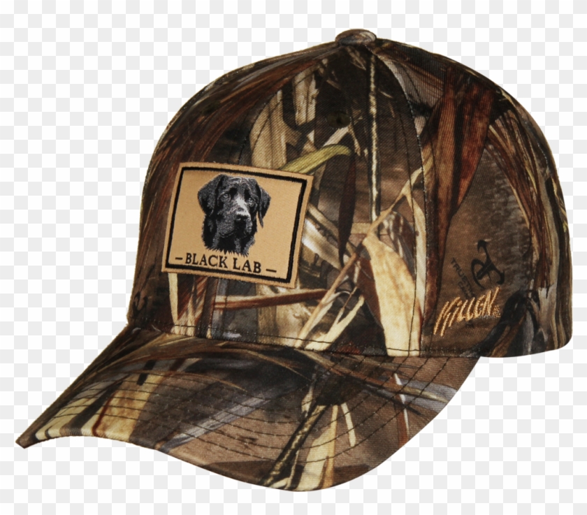 Black Lab Camo Hat - Baseball Cap Clipart