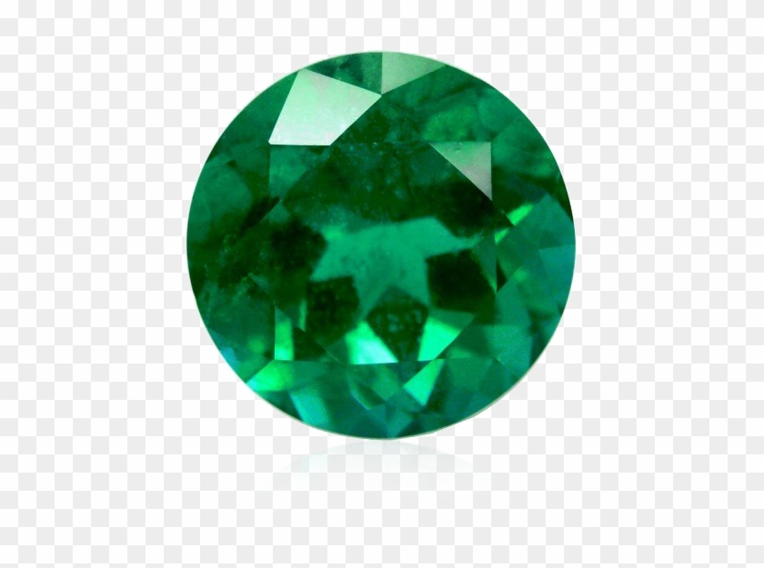 Emerald Free Png - Round Emerald Stone Clipart #3150089