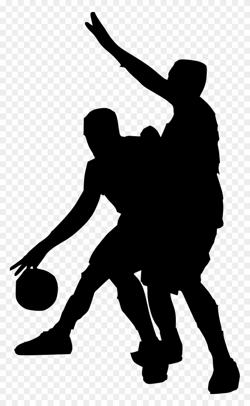 Defense Guard Basketball Athlete Png Image - Basketball Players Clipart Transparent Png #3150209