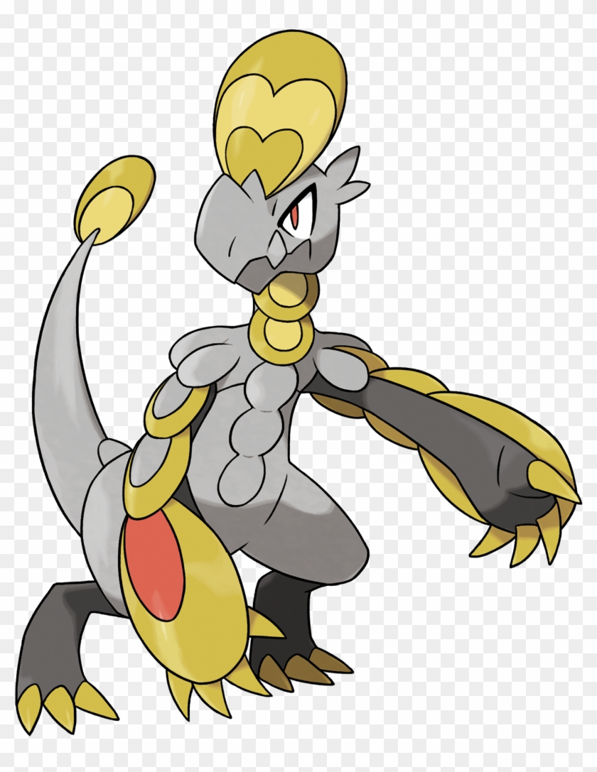 #hakamo O From The Official Artwork Set For #pokemonsunmoon - Hakamo O Clipart