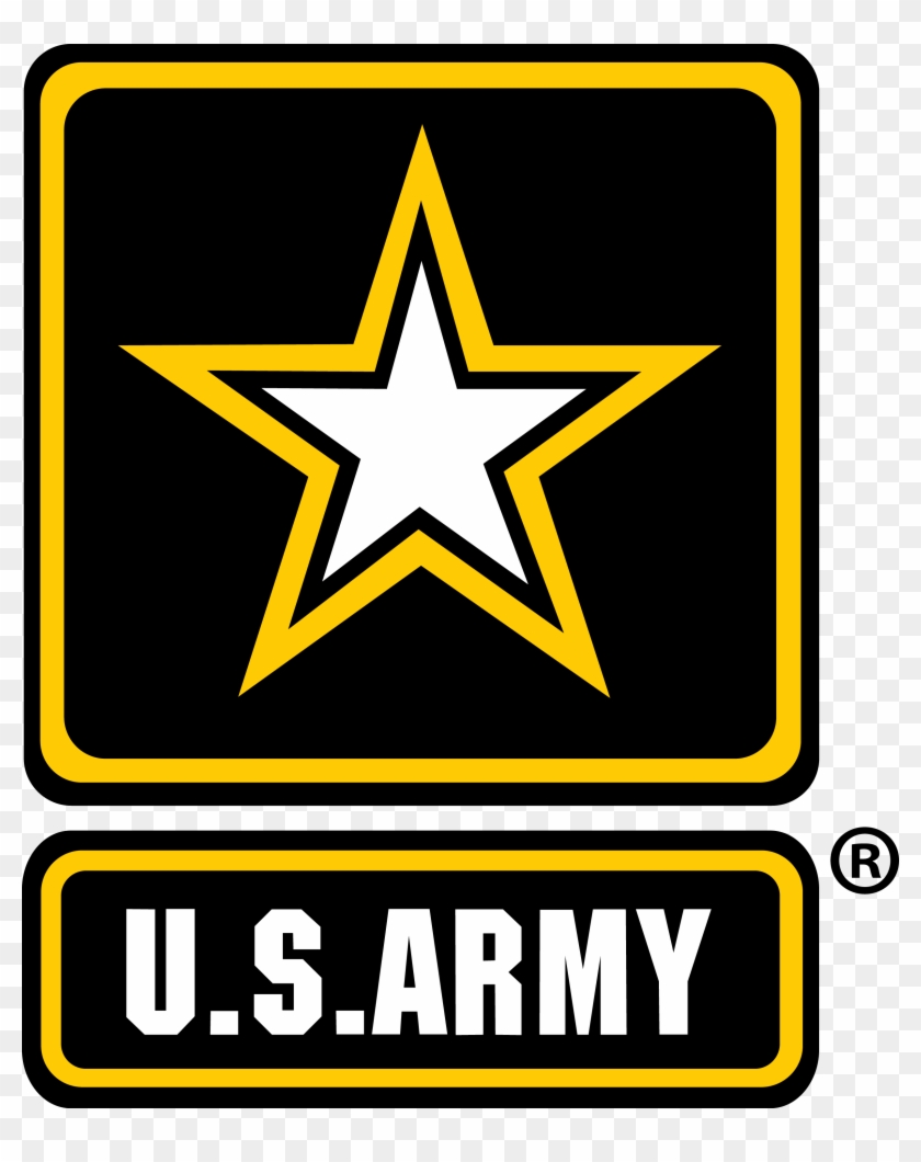 Us Army Logo Black Background Clipart #3150900