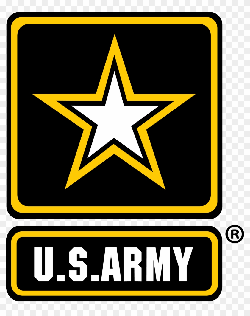 Us Army Logo Black Background Clipart