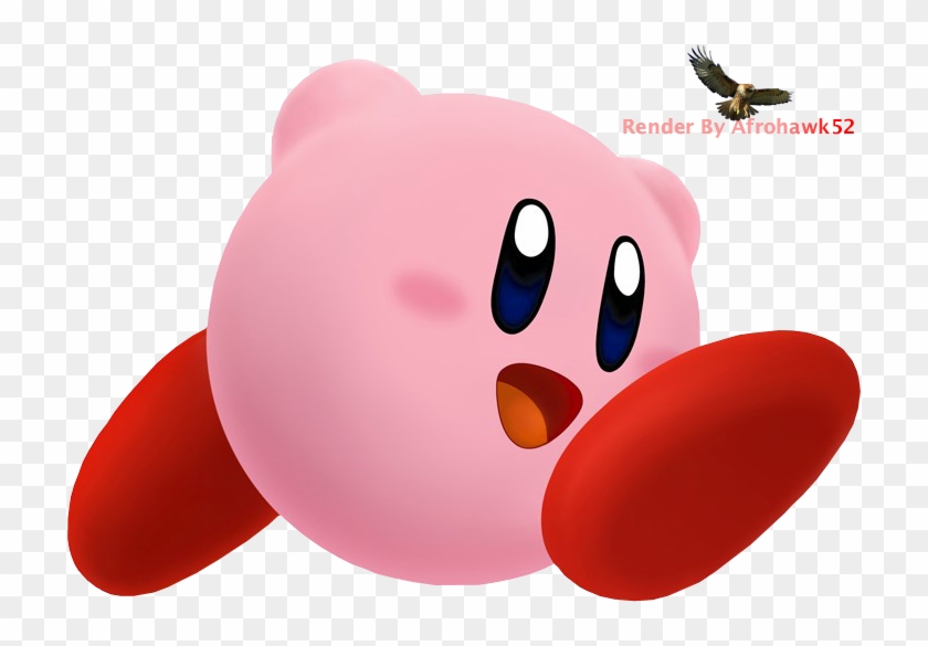 Photo Kirbyrender5 - Cartoon Clipart