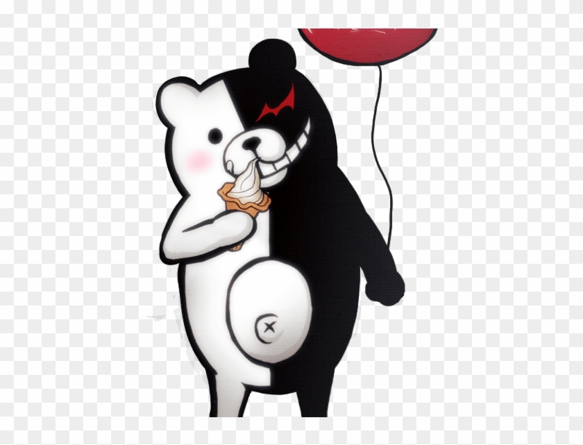 20 - Monokuma Dancing Gif Transparent Clipart