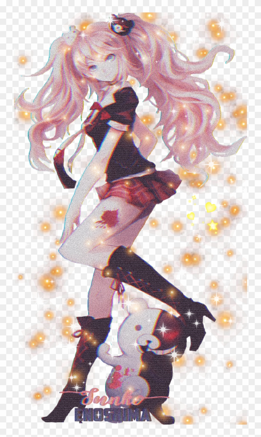 #junkoenoishima #danganronpa #monokuma #despair - Danganronpa Enoshima Junko Boots Clipart